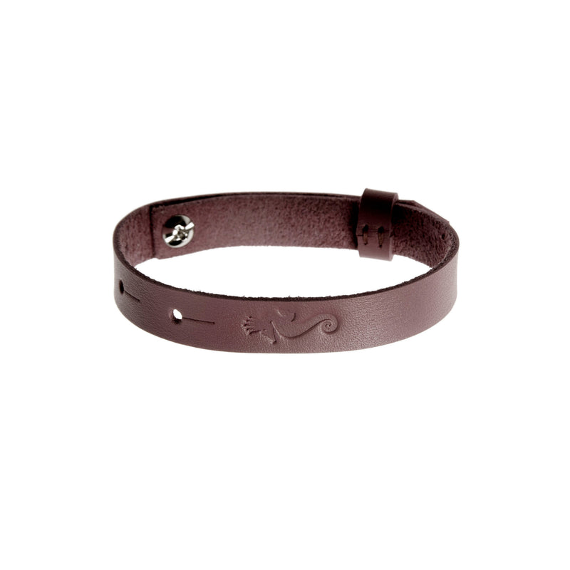 Get Lucky Leather Bracelet "Brown"