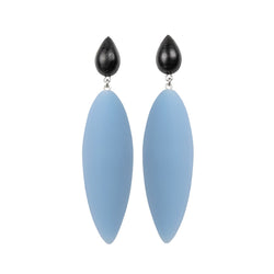 Nymphe Earrings "Denim"