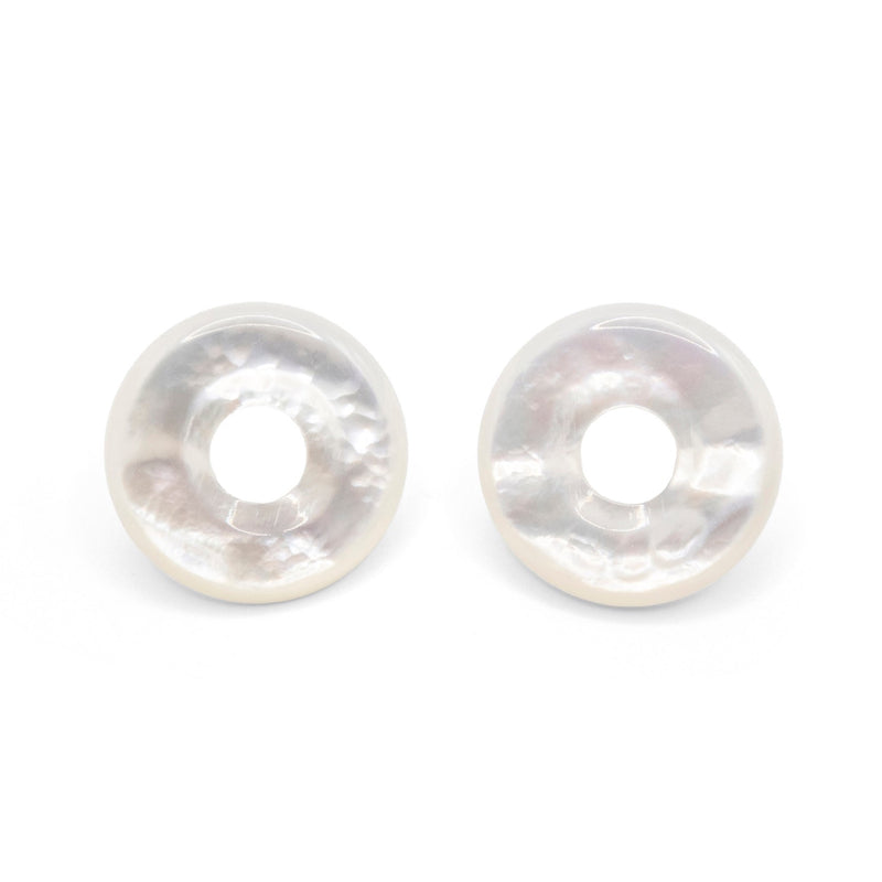 Drift Earrings "Saturn - Mother of Pearl"