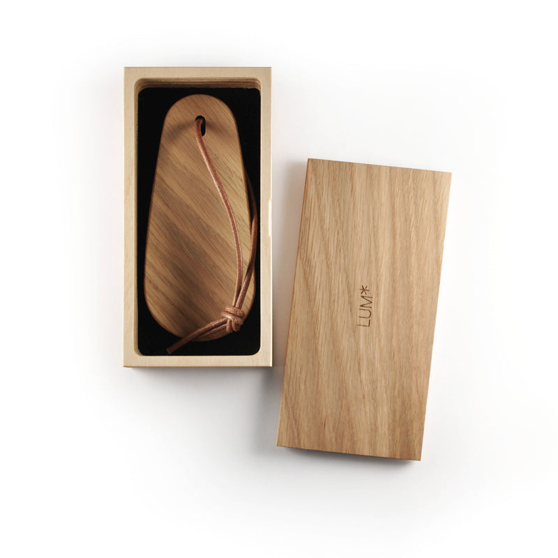 Wooden Shoehorn / Key Holder In Giftbox